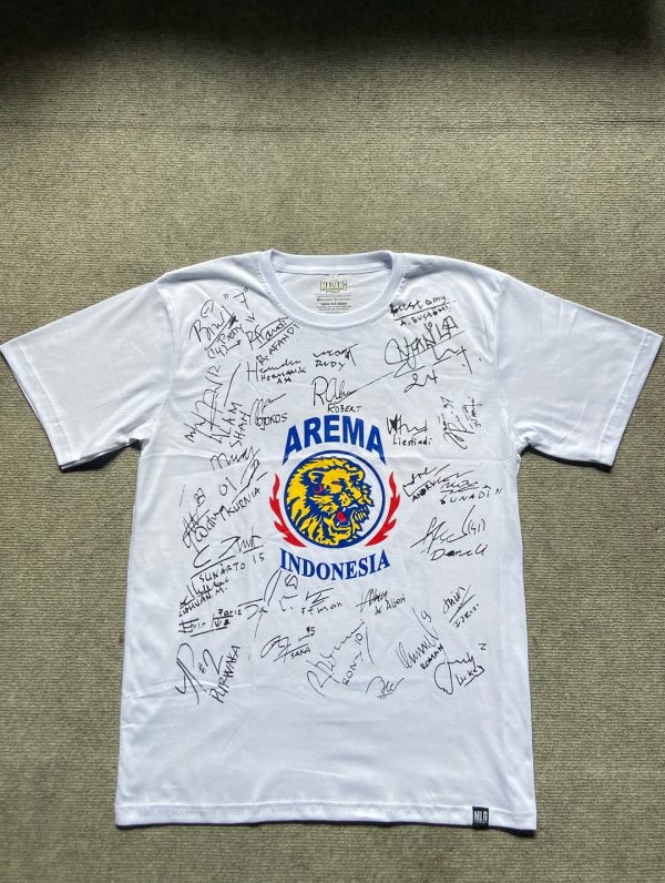 Kaos Arema Indonesia TTD